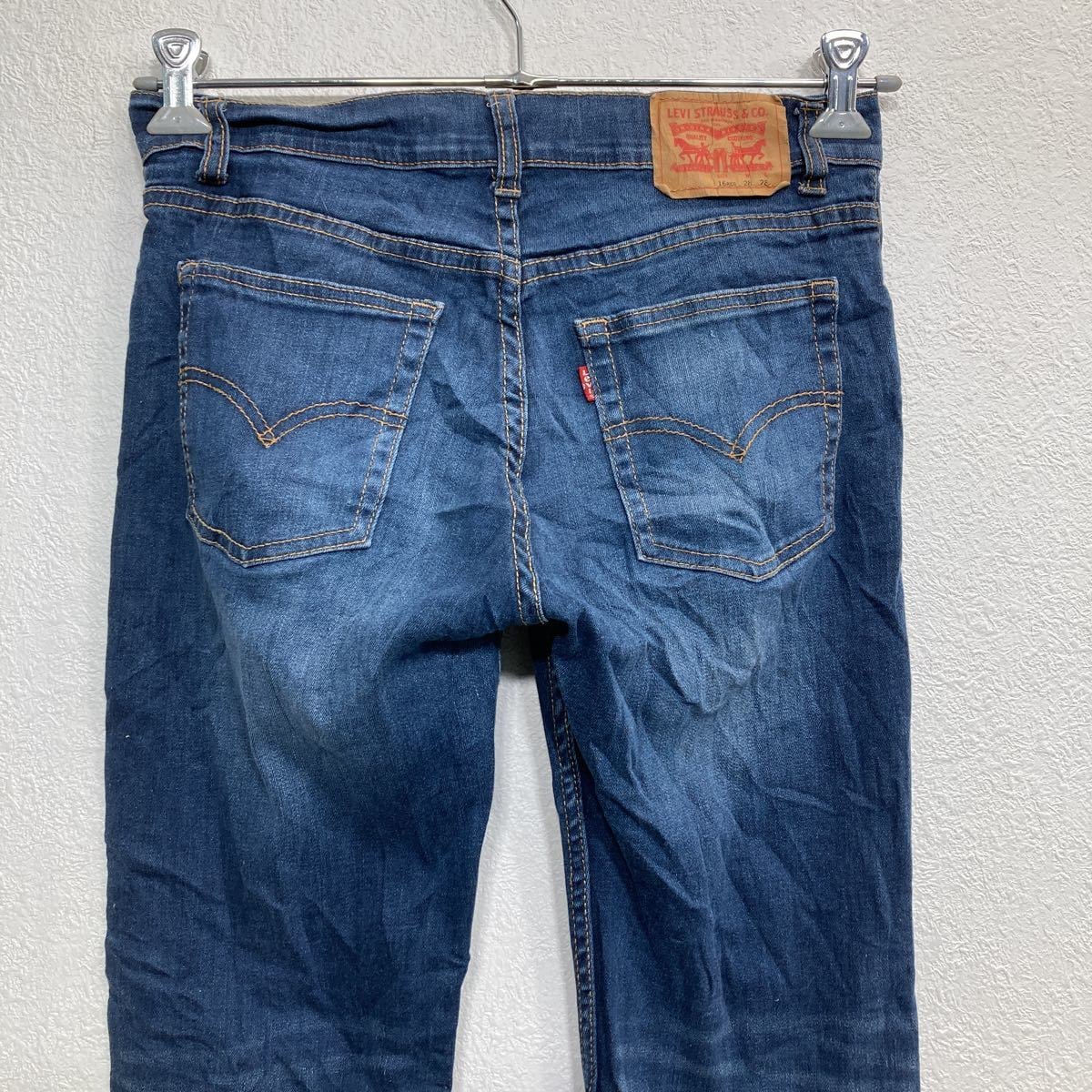 Levi's デニムパンツ W28 リーバイス レディース インディゴ 古着卸 アメリカ仕入 2211-552