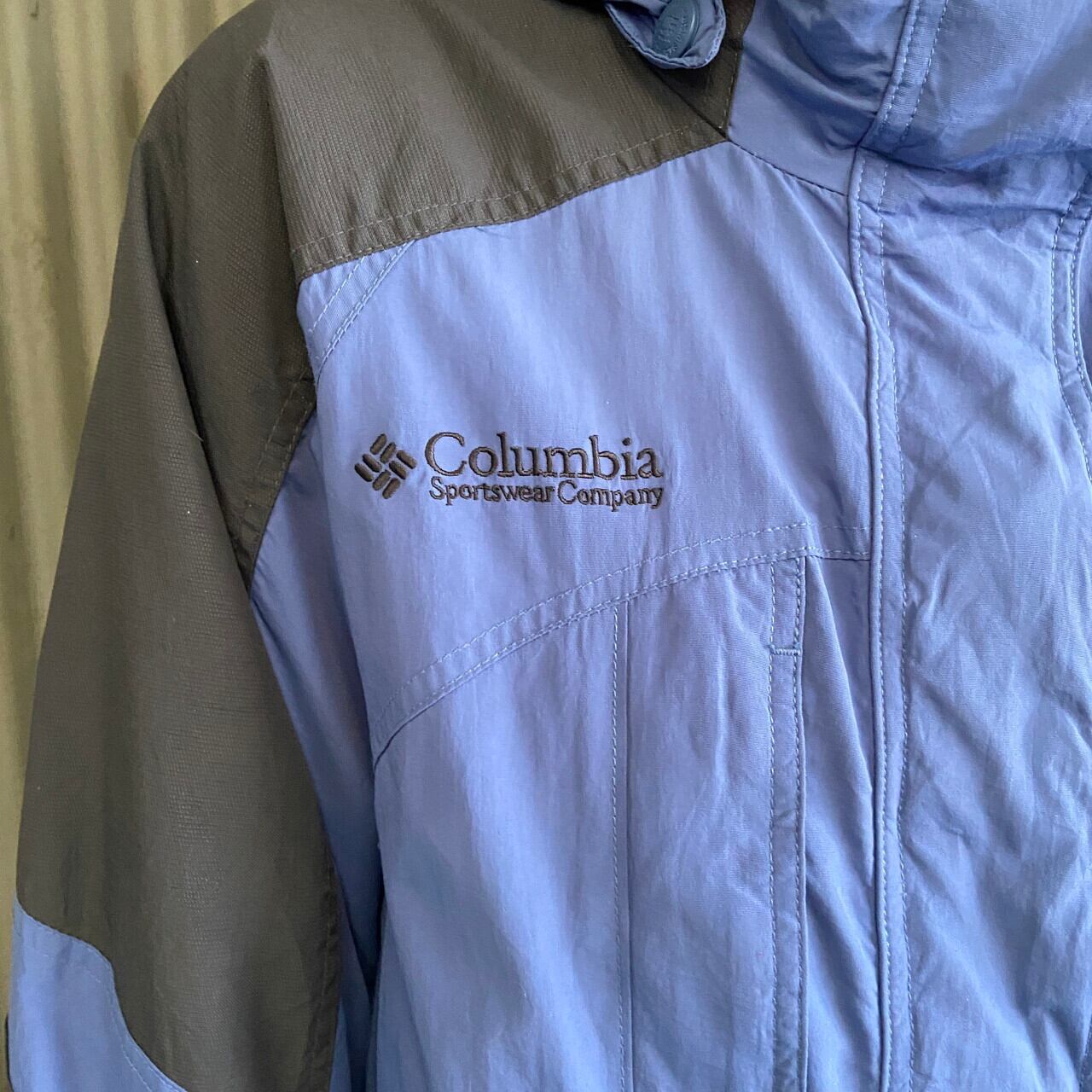 00年代 Columbia コロンビア ハイネック マウンテンジャケット フード