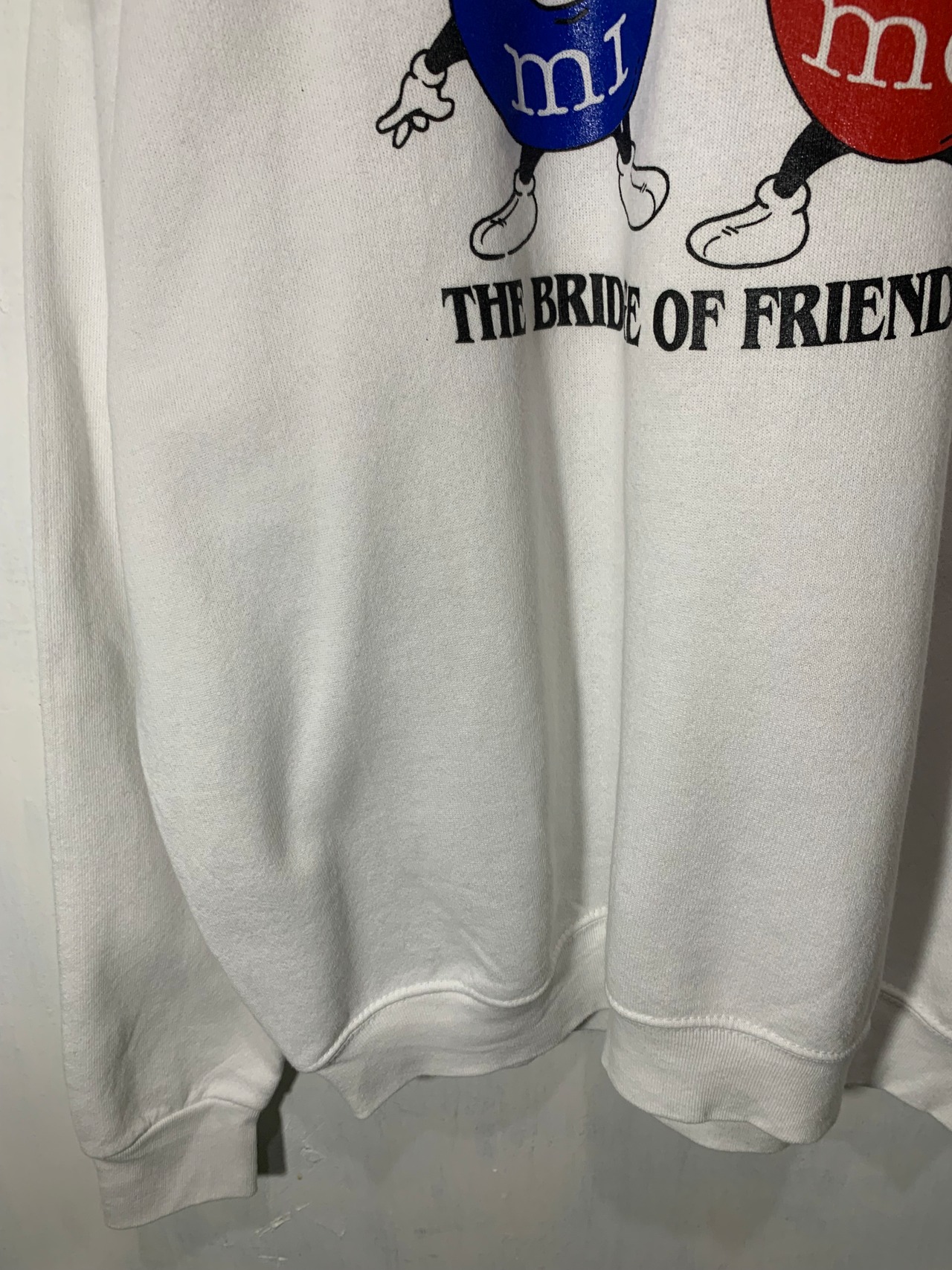 90's FRUIT OF THE LOOM Character Sweat Shirt Made in USA【XL】
