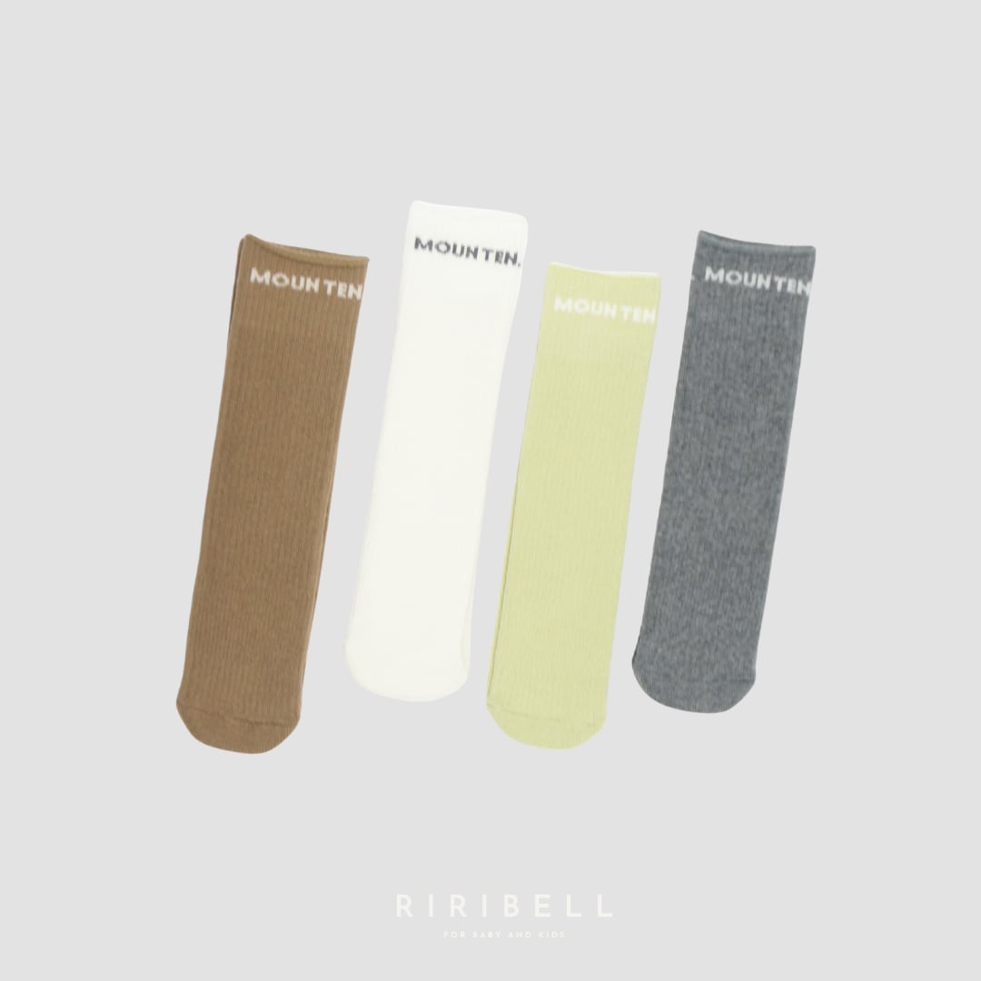【MOUN TEN.】tube socks (organic cotton mix)