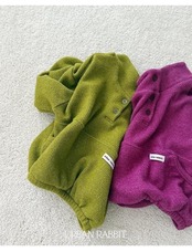アーバンラビット / URBAN RABBIT / ニットハーフオープンT / 韓国子供服 / ジュニア / 26winter〖取寄〗*JS~JM*