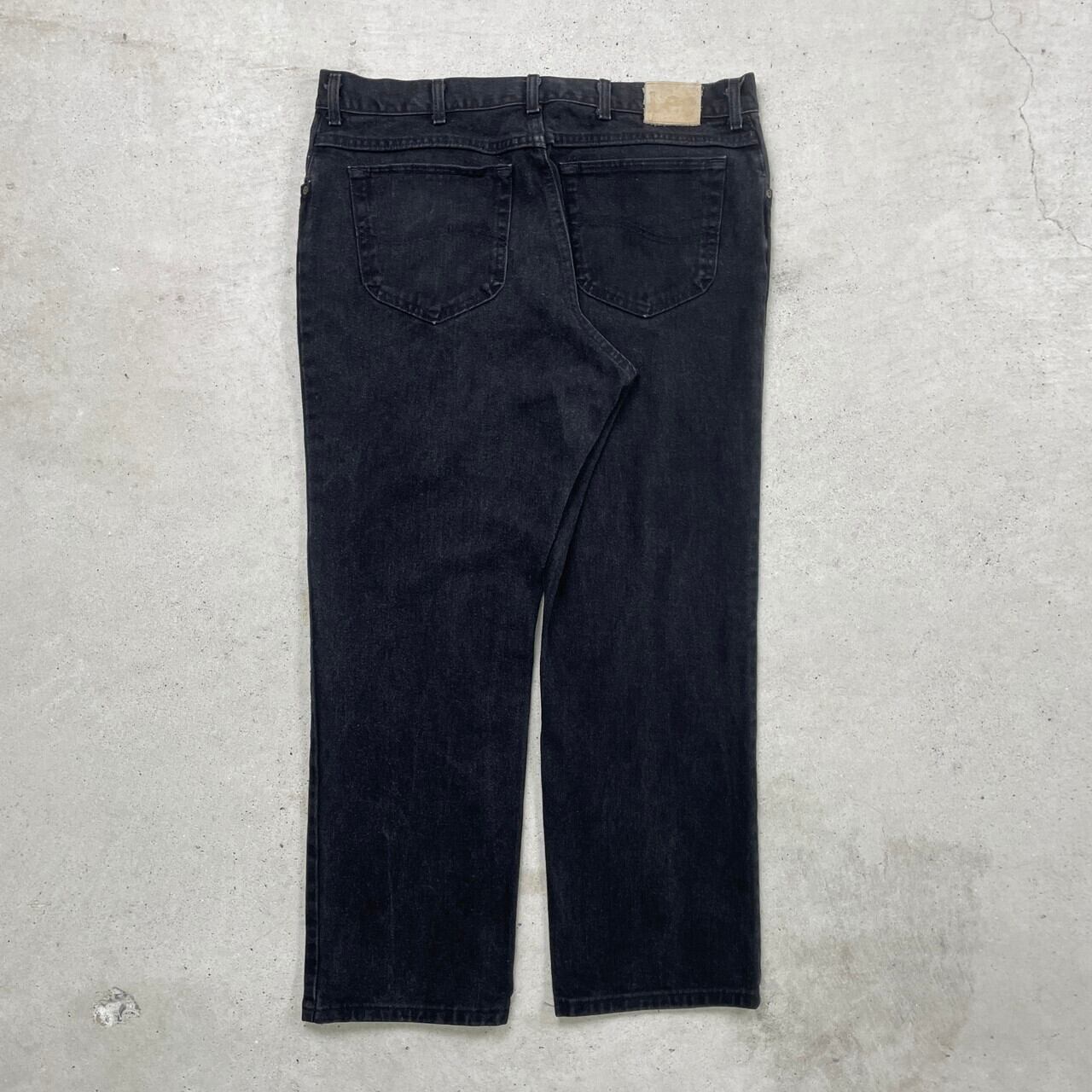 90年代 USA製 Lee リー 200-8909 ブラックデニムパンツ メンズW40 古着 