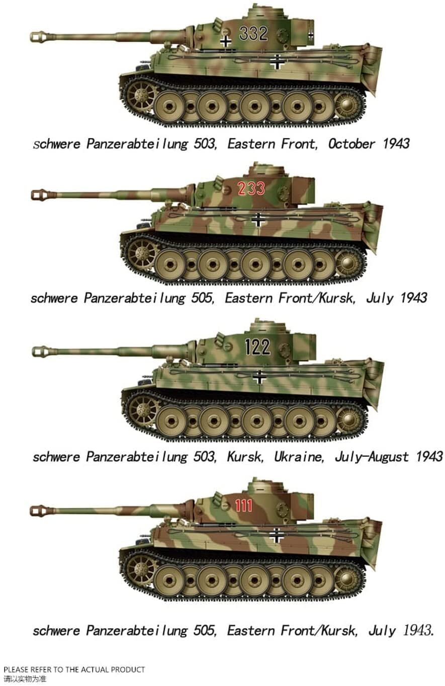 1/48 タイガーI 初期型 w/フルインテリア クルスクの戦い （タコム