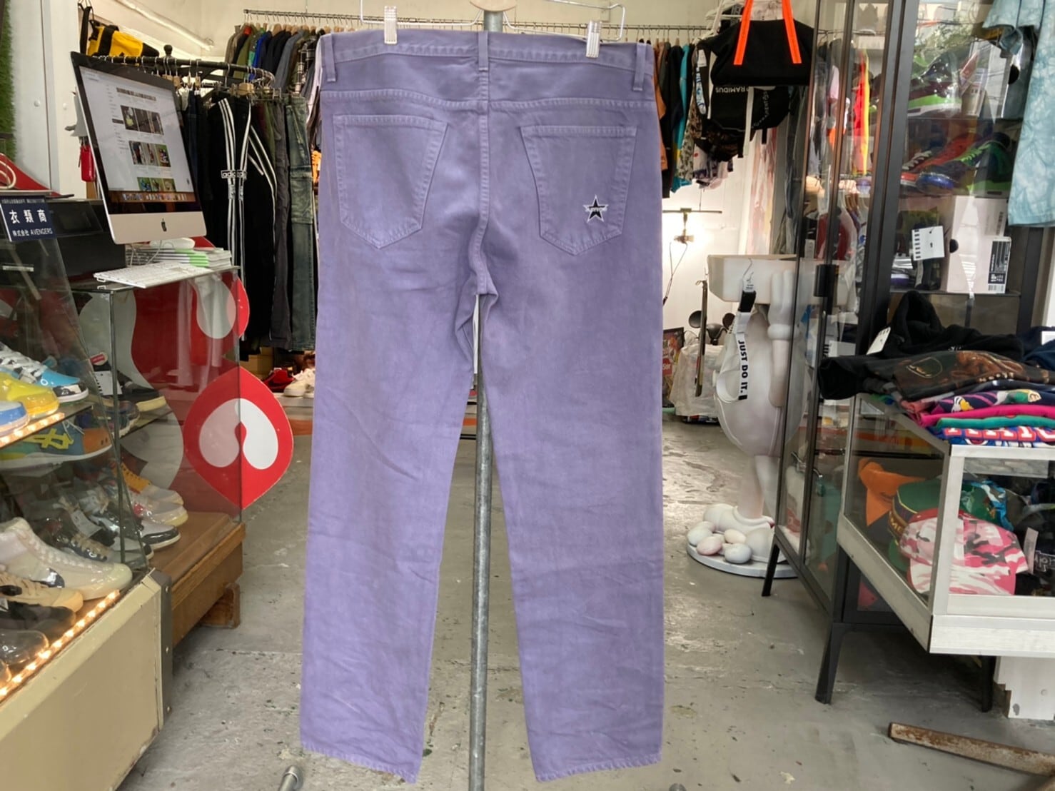 Supreme WASHED REGULAR JEANS LAVENDER 34 45KG7136 | BRAND BUYERS OSAKA