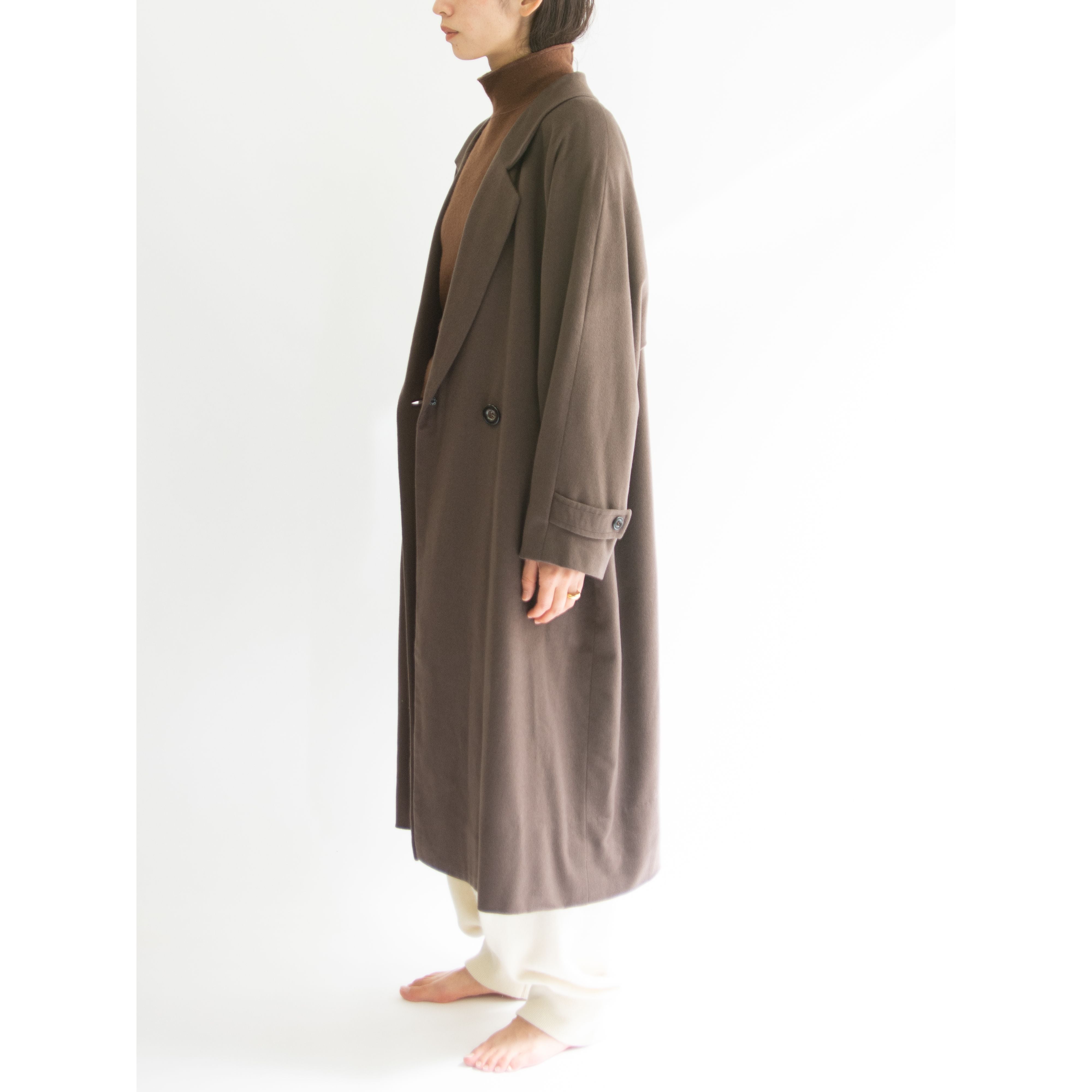 Unknown Brand】 "Loro Piana" 100% Cashmere Long Coat（ロロピアーナ