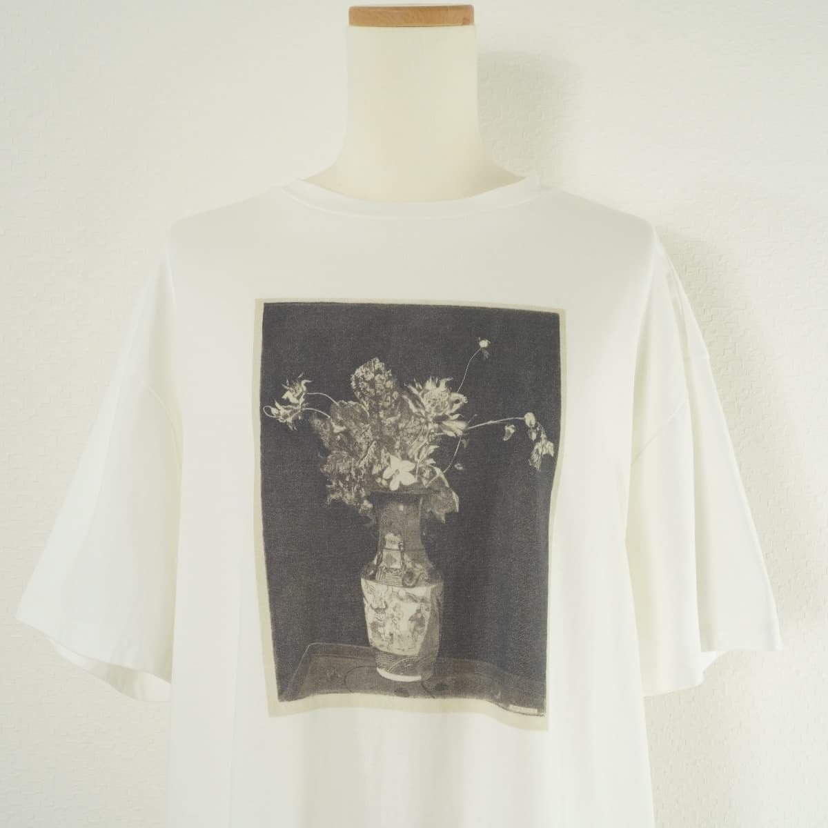 アメリ AMERI × THE MET L´AGONIE DES FLEURS TEE Tシャツ 半袖  