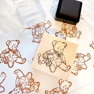 新作予約☆CHO828｜Cherish365【トイフレンドベア】はんこ / スタンプ