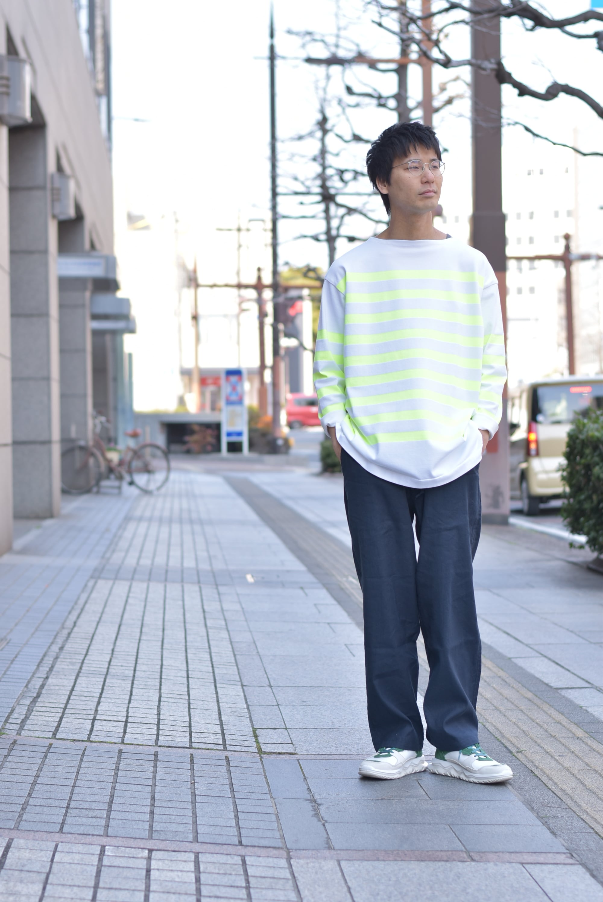 maillot】panel border basque | theater(シアター)