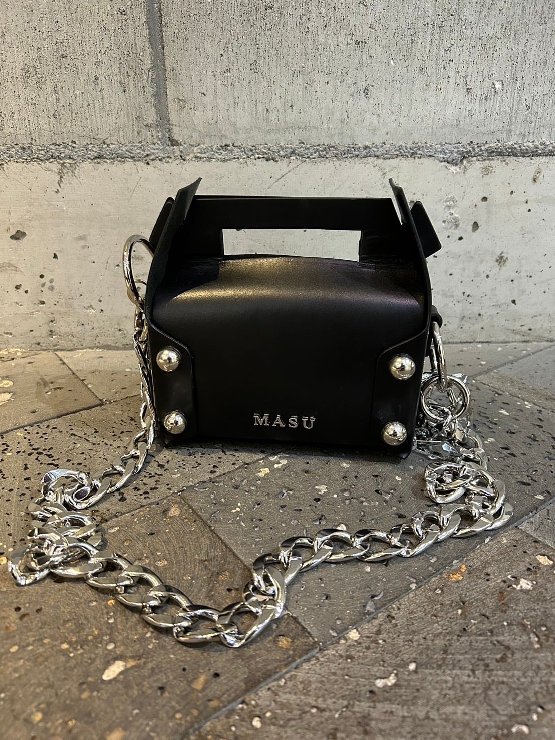 24AW】MASU エムエーエスユー / LEATHER CAKE MINI BAG | TRENT  