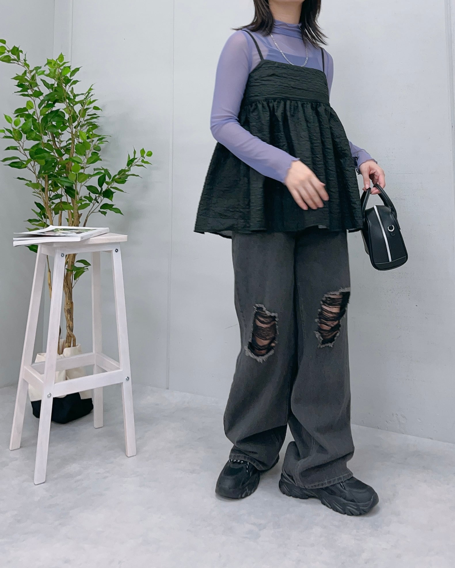 ふくれジャガードキャミソール[930178] | &soiree アンドソワレ