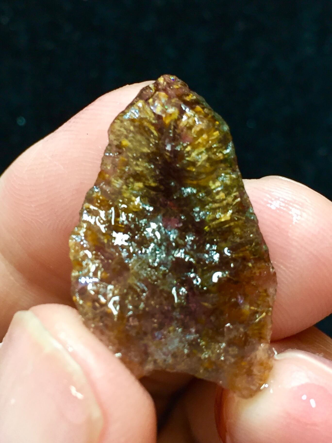 16) 心の安定「スーパー・レインボー・アメジスト」