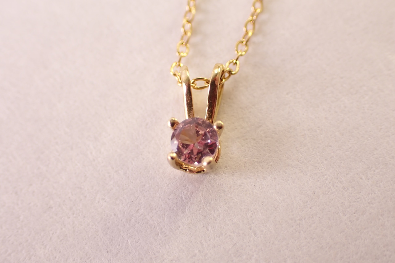 ドラゴンガーネットネックレス　0.26ct [D12‐173]