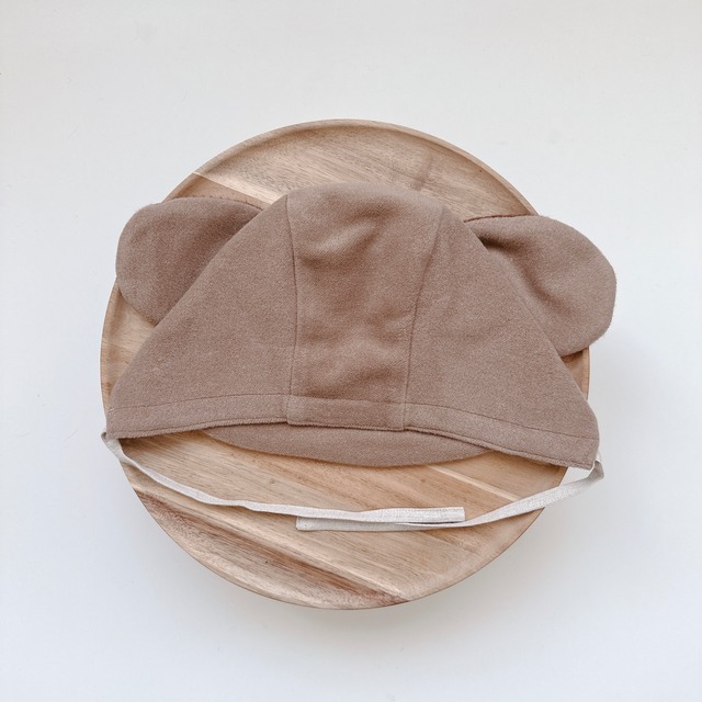 PUPPY ALMOND｜タイプ：Bonnet / ツバ：Straight / 耳：Alpaca