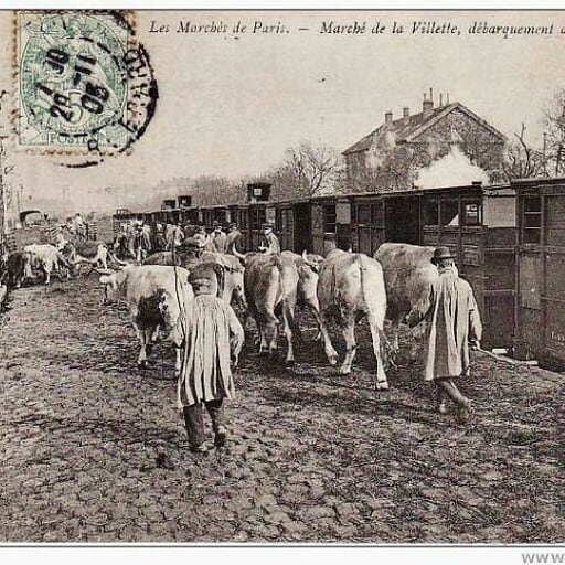 1900's フレンチリネンスモック ブラックインディゴ 羊飼い 馬