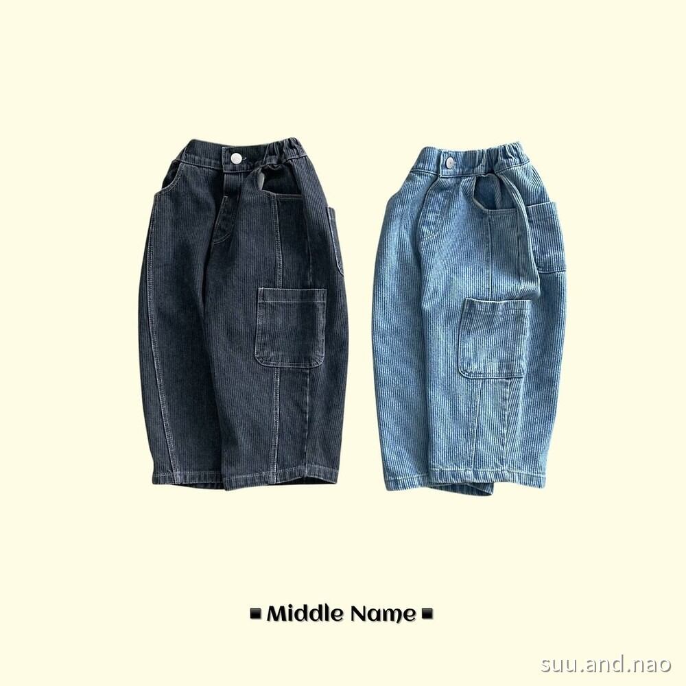 取寄:middlename ポケットヒップデニムパンツ※送料無料
