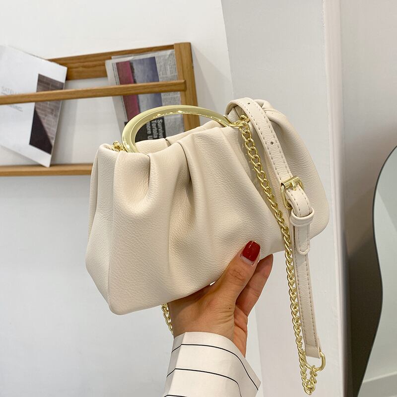 チェーン サマー 夏物 スクウェア メッセンジャーバッグ 手作りハンドバック13627335951