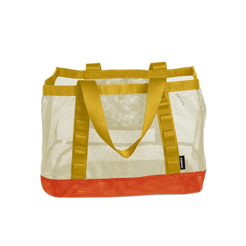 THE NOMADIX(ノマディックス)AIRMESH TOTE -OAT SUN (TINY TOWEL付き) メッシュトート