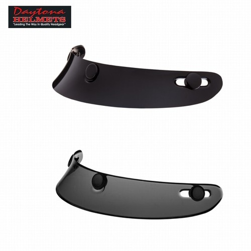 USAメーカー DAYTONA HELMETS ミニスクープバイザー 2カラー
