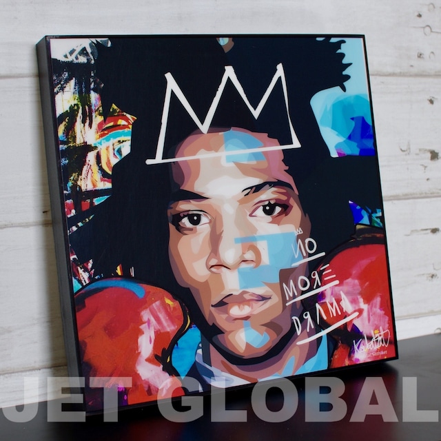 バスキア/ JEAN MICHEL BASQUIAT VER.2 / Lサイズ 52cm / PAPM_0174