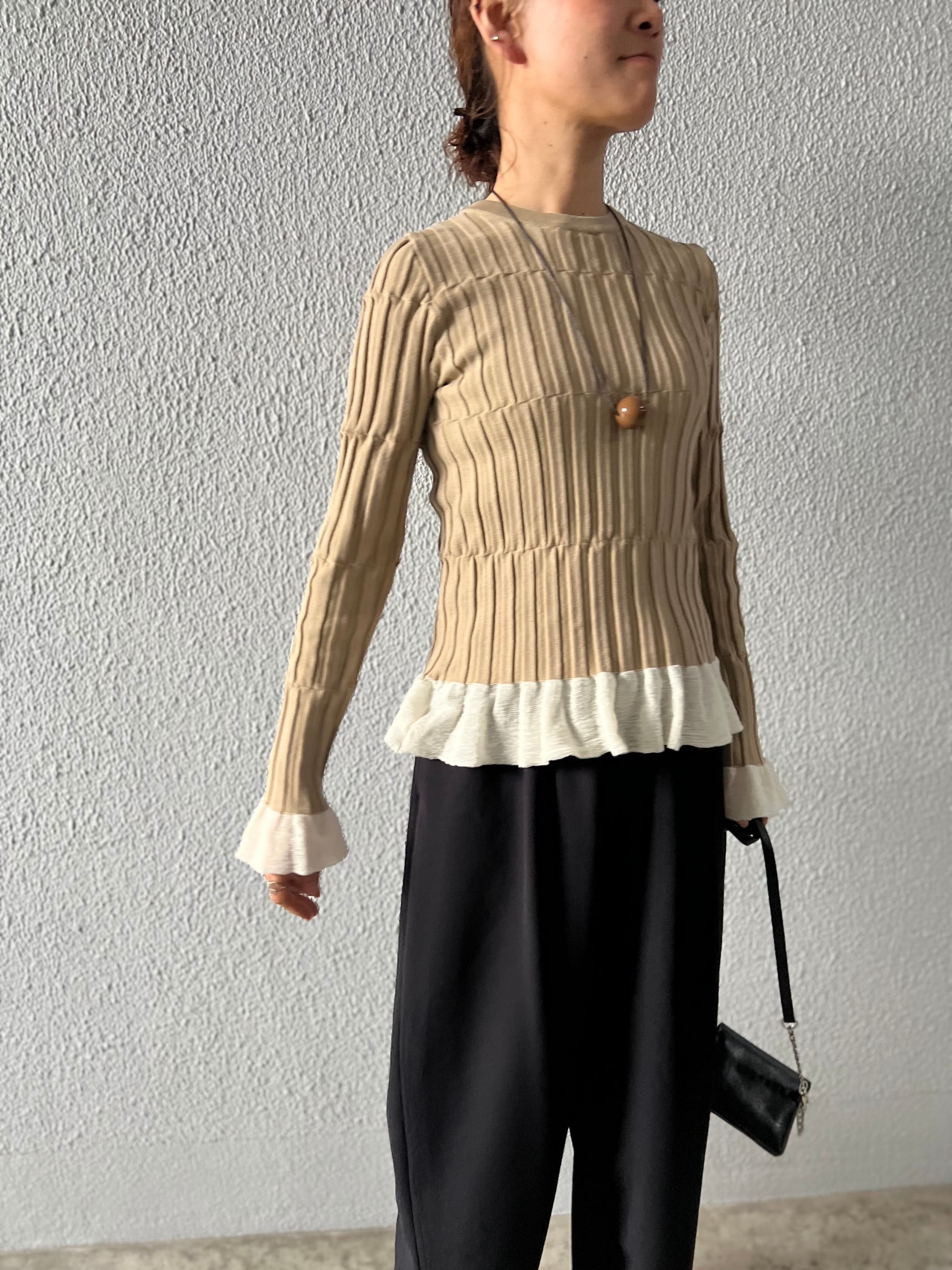 【SELECT】フレア切替リブTOPS