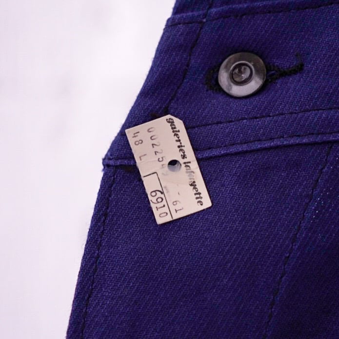 Deadstock] 60's Adolphe Lafont Cotton Twill Salopette W35〜36