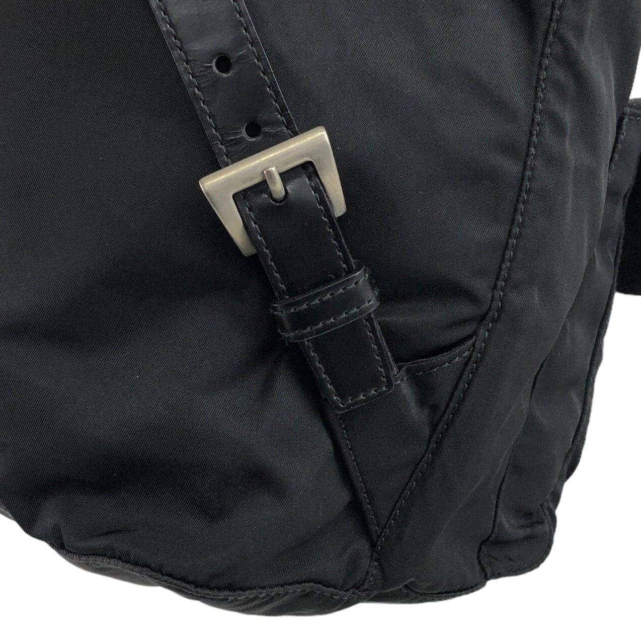PRADA プラダ バックパック ブラック トライアングルロゴ ナイロン