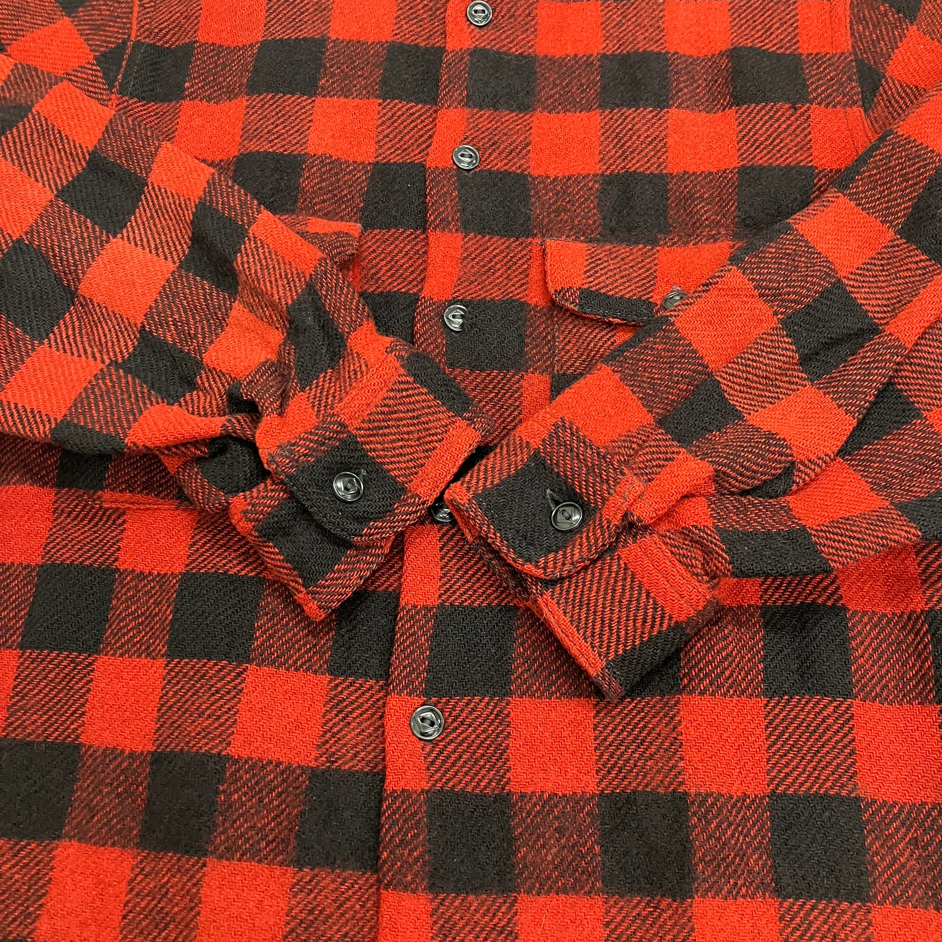 ⓀⓀ1950's ENSENADA WOOL SHIRT RED | safarionline