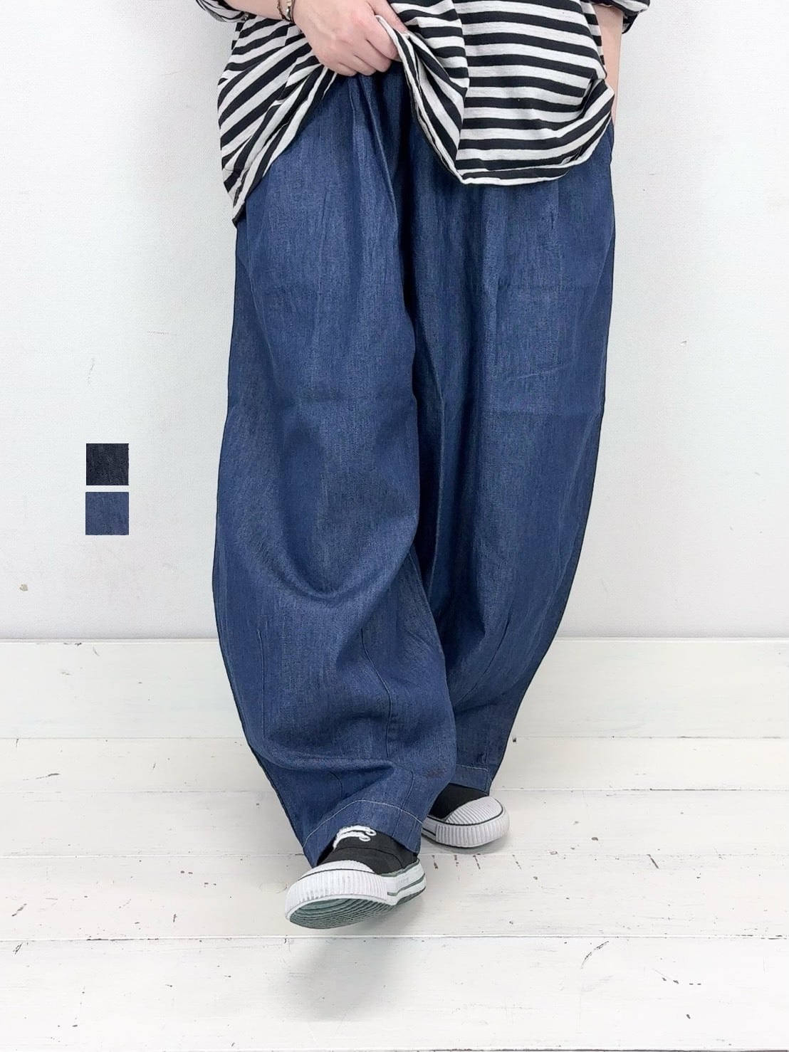 【新品】 prit ✻ 6オンスデニムボールパンツ prit】6ozデニムボールパンツ / P70735 | syozikiya online shop