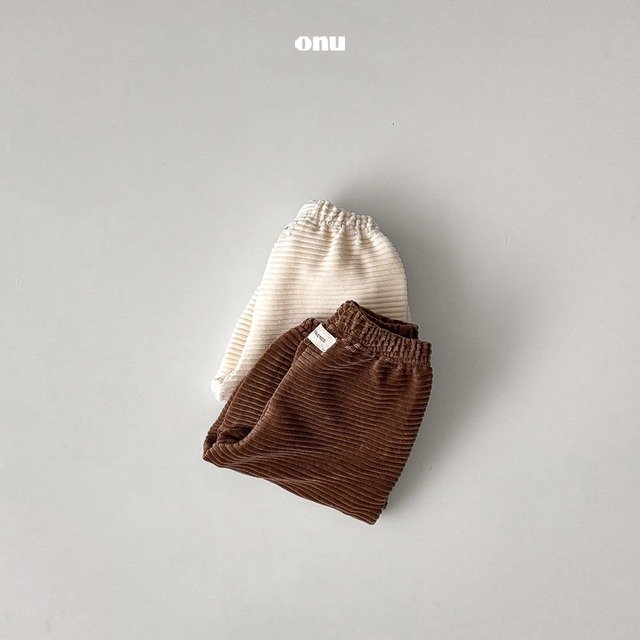 【予約】Thick Ribbed Pants