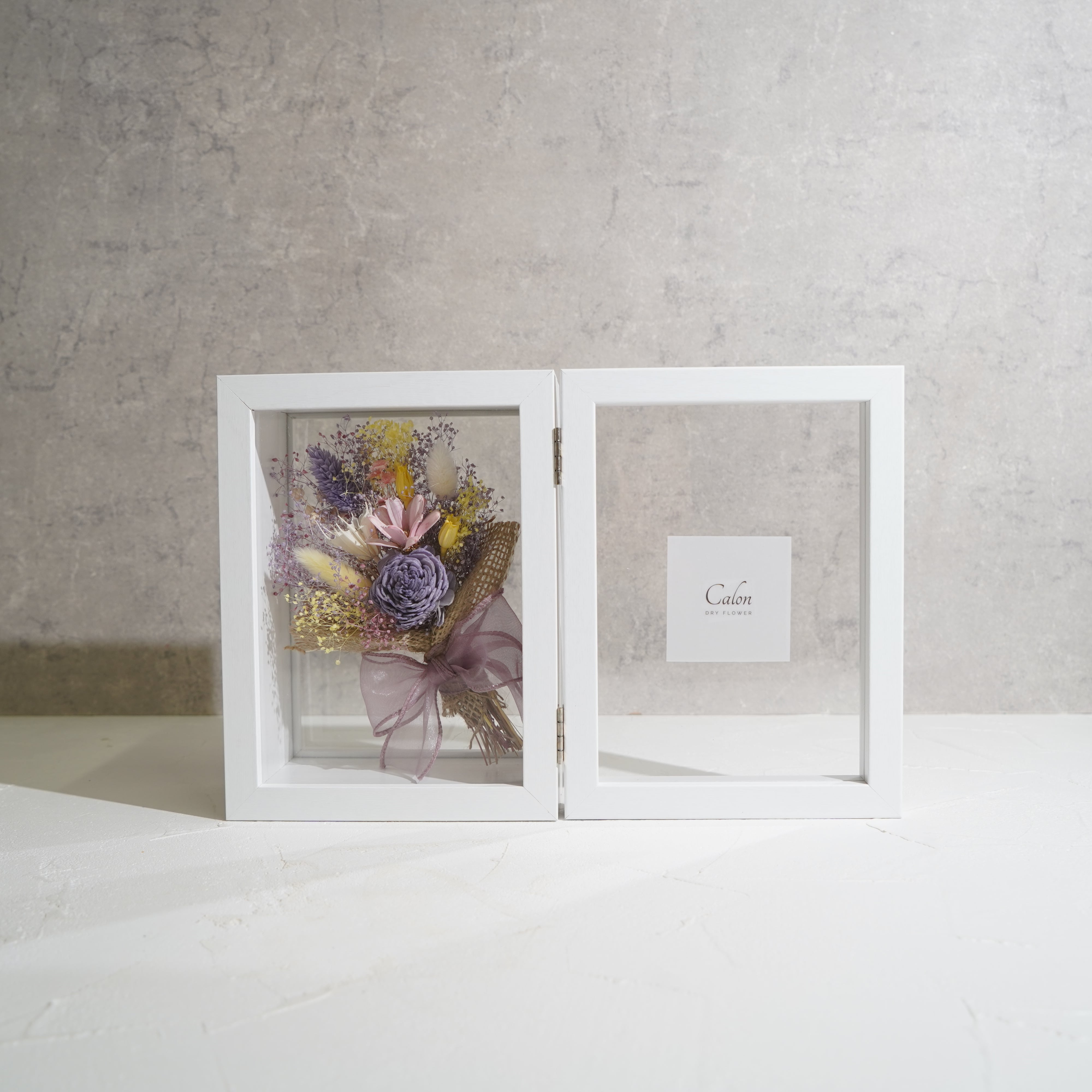 【パープルイエロー】フォトフレーム Mサイズ PHM-63≪限定1点≫