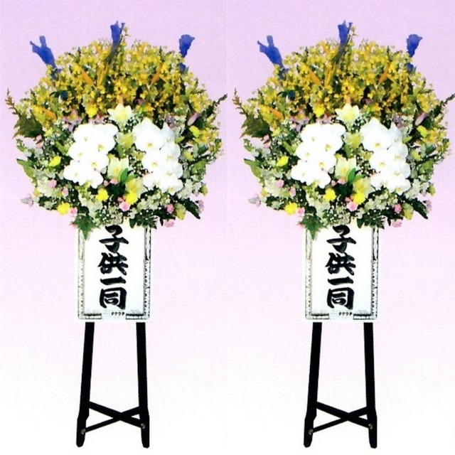 生花一段 一対 洋上がり 玖珠郡内限定 Pomponchouchou 花と菓子と ポンポンシュシュ ハナトカシト