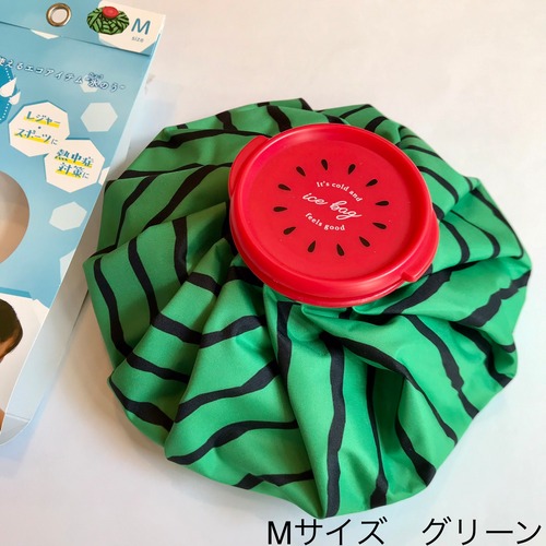 スイカ アイスバッグ（氷のう） Mサイズ