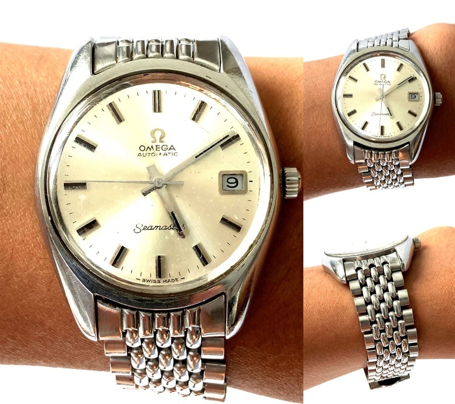 レア　60年代　可動　OMEGA　オメガ　純正　シーマスター　アンティーク　メンズ AT 1036　オートマ　自動巻き　時計　ライスブレス |  brand cross tokyo powered by BASE