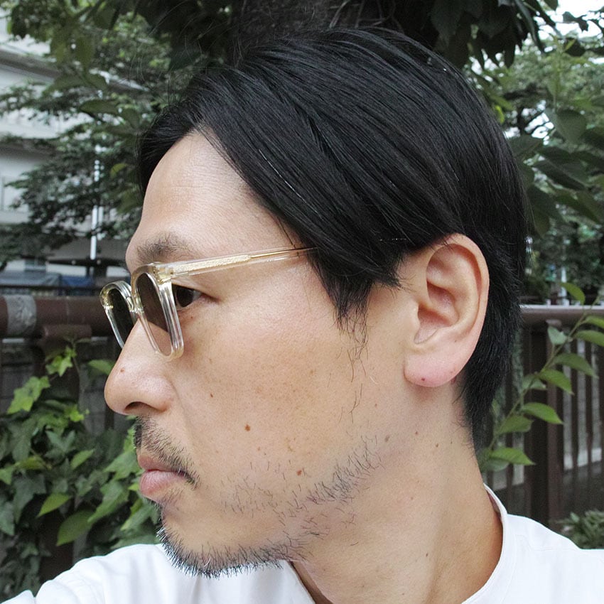 A.D.S.R. / EVAN 04 / Clear Yellow - Green Flat lenses クリア