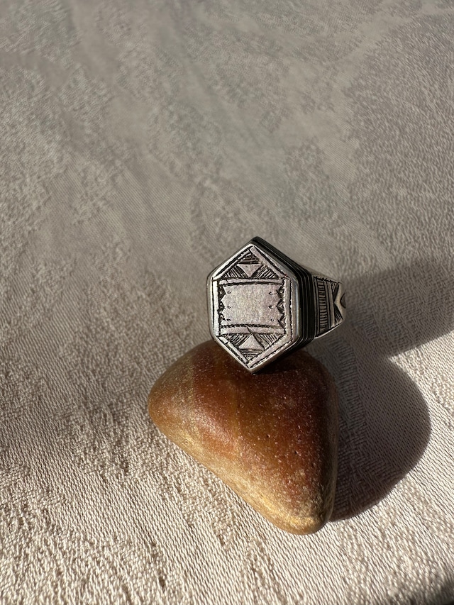 Tuareg silver Ring from Morocco