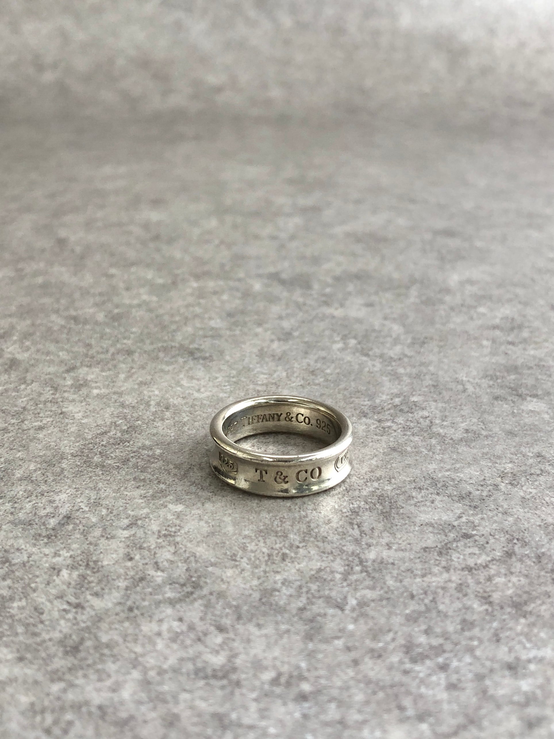 ティファニー シルバー リング 18号 指輪 Tiffany & Co. ティファニー 18号 ナロー 指輪 シルバー 925 リング