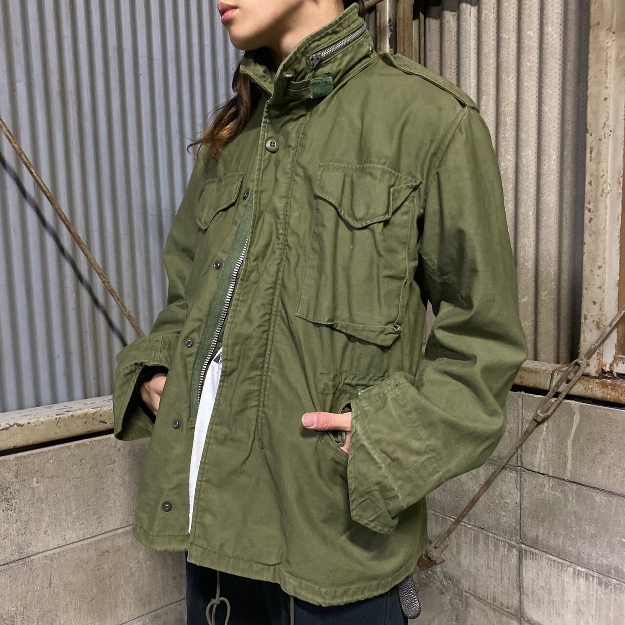 60s US.ARMY M-65 1st ファースト Small Short身幅56