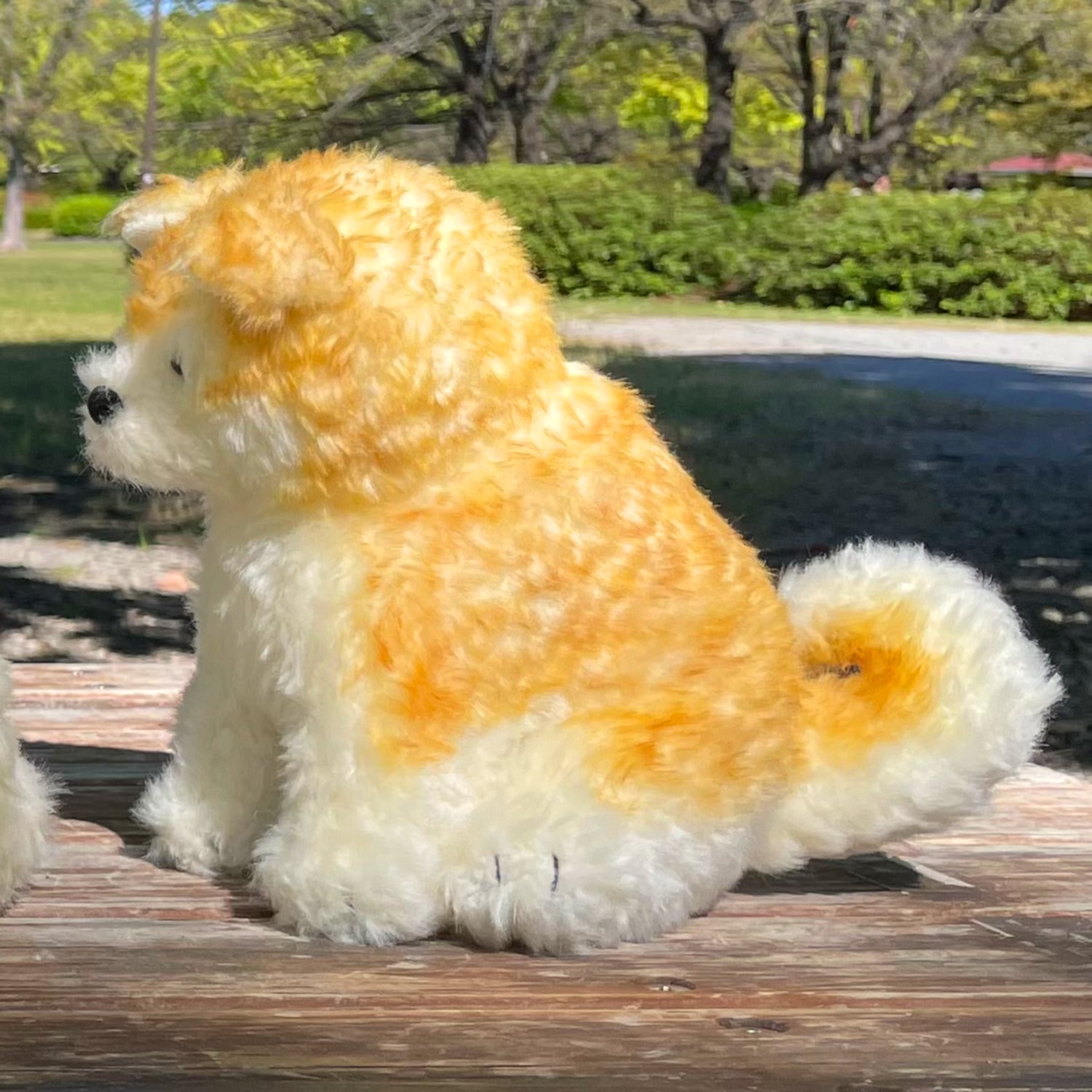 ぬいぐるみ作家「もふわん」様の秋田犬わんこ赤毛 秋田犬わんこ 赤毛 | もふいぬ