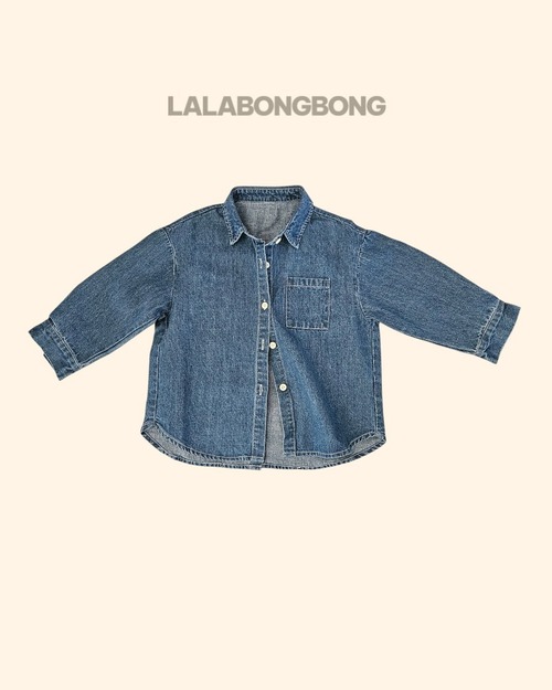lalabongbong［取寄］twim denim shirt 25autumn