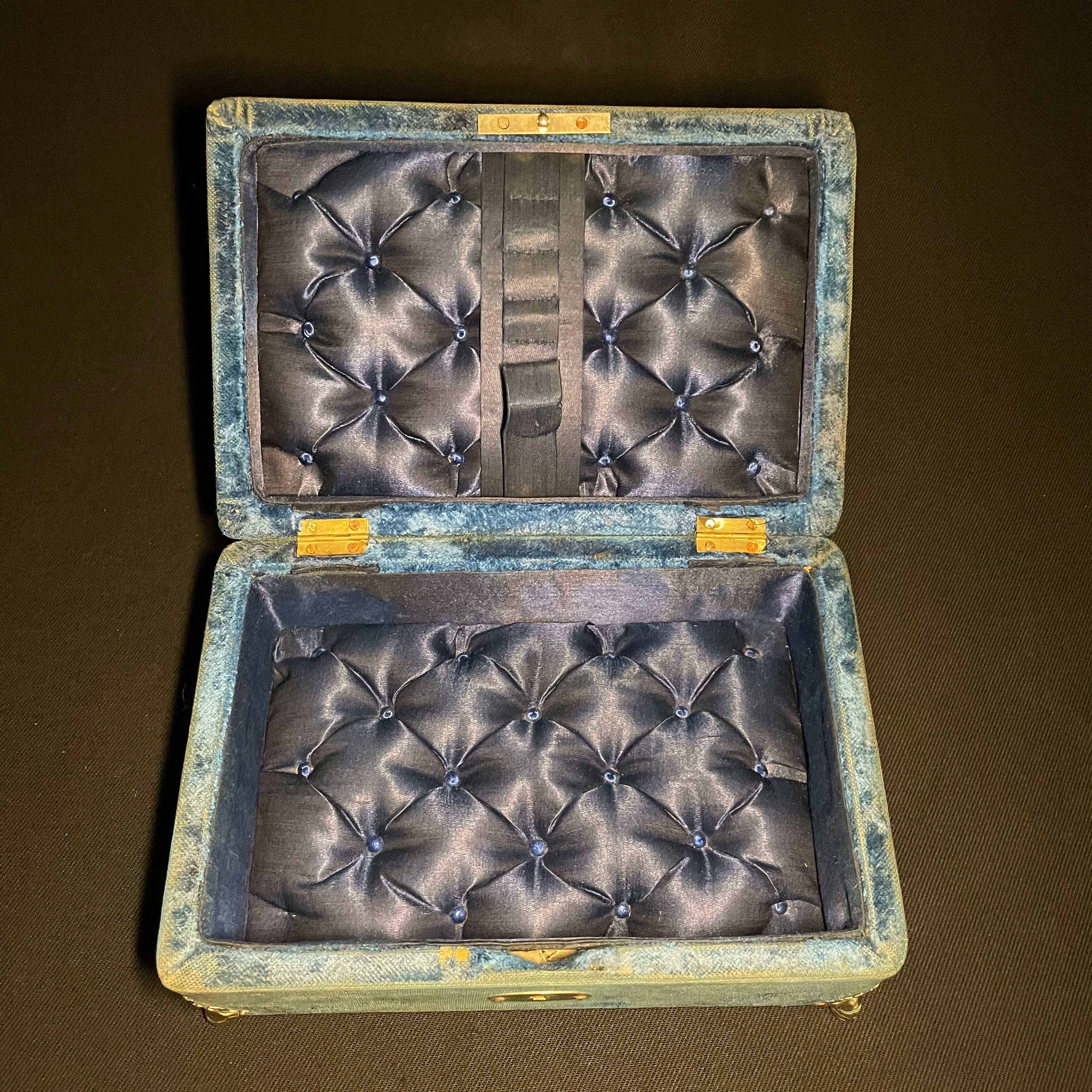 美麗な装飾の裁縫箱 | quelque jour（フランスアンティーク