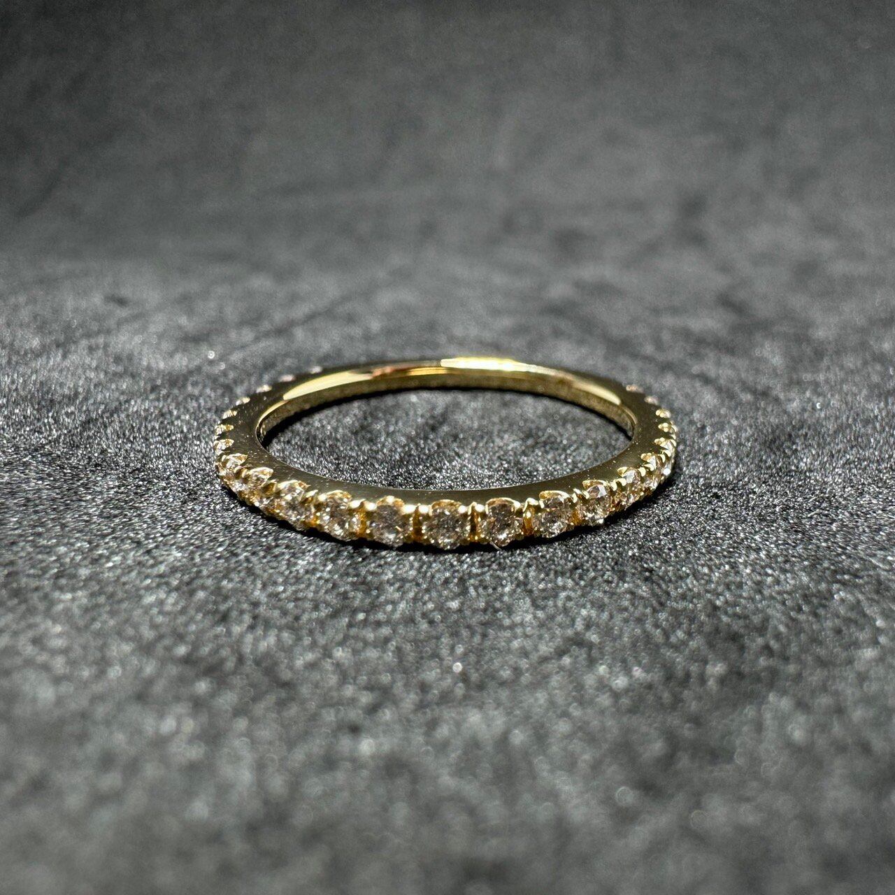 K18YG0.36ctダイヤモンドエタニティリング | カオキ | 日本最大級の品