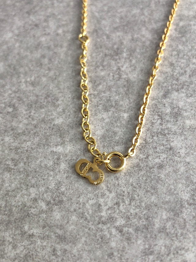 Christian Dior クリスチャン ディオール ネックレス ゴールド DIORロゴ オーバル vintage ヴィンテージ オールド nkmv6n