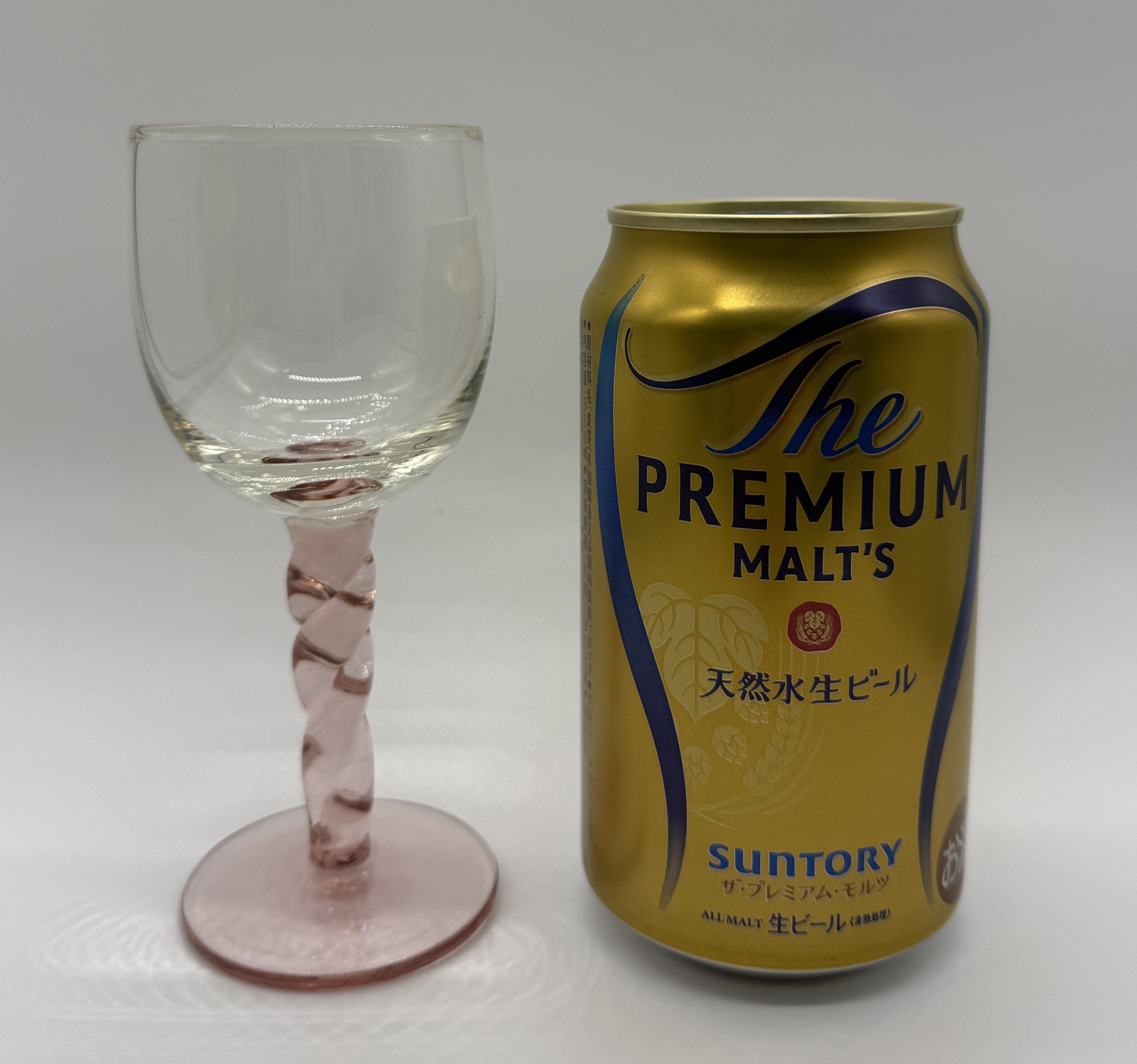 ワイングラス 【ピンク】