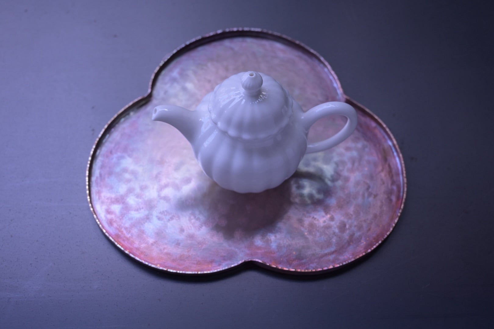 西川美穂 茶の実トレー 銅