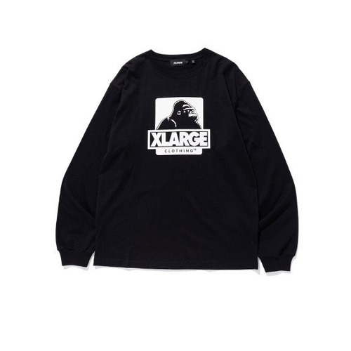 XLARGE (エクストララージ)  OGロゴプリント ロングスリーブTシャツ BLACK (ブラック)