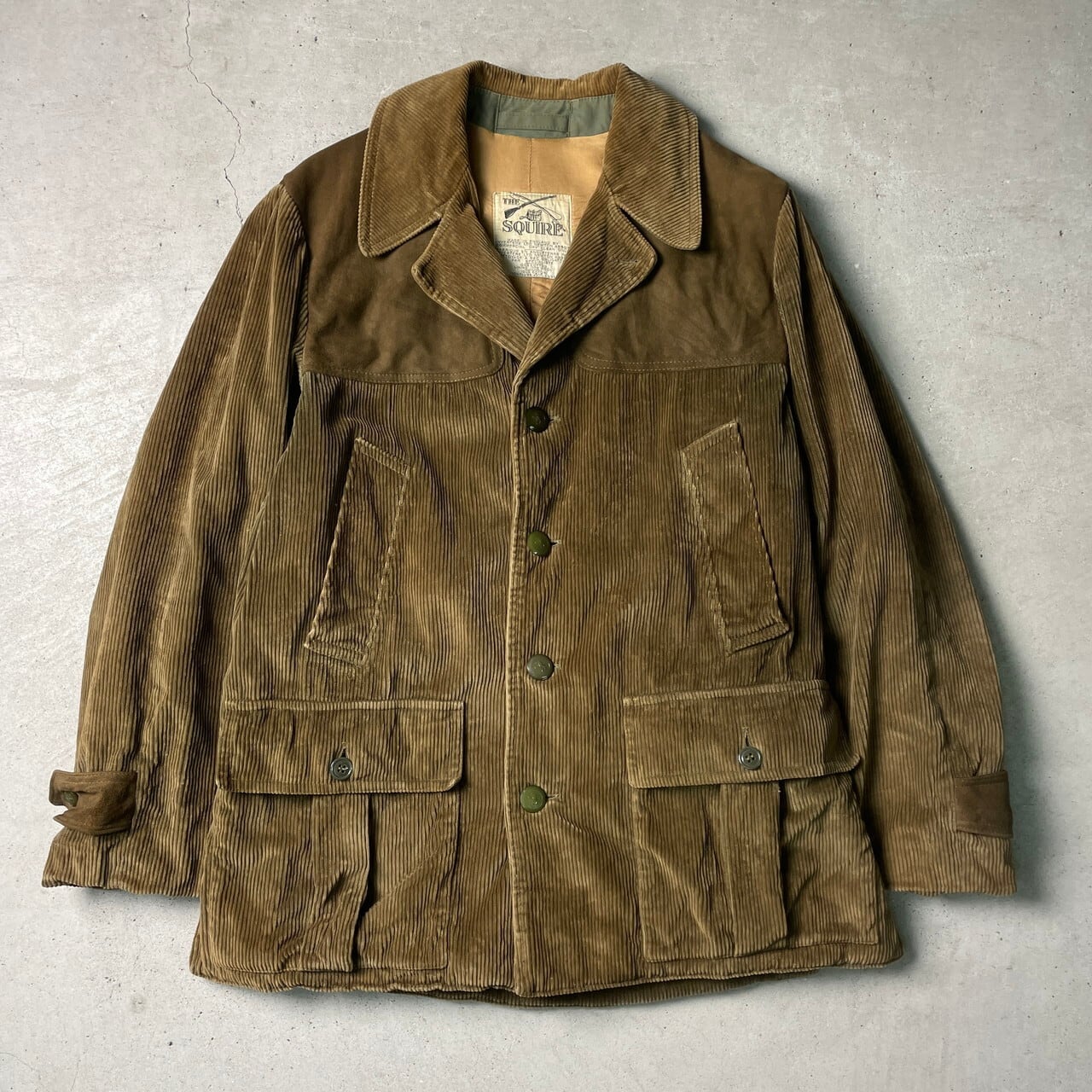 50年代 英国製 THE SQUIRE by INVERTERE ノーフォークジャケット 