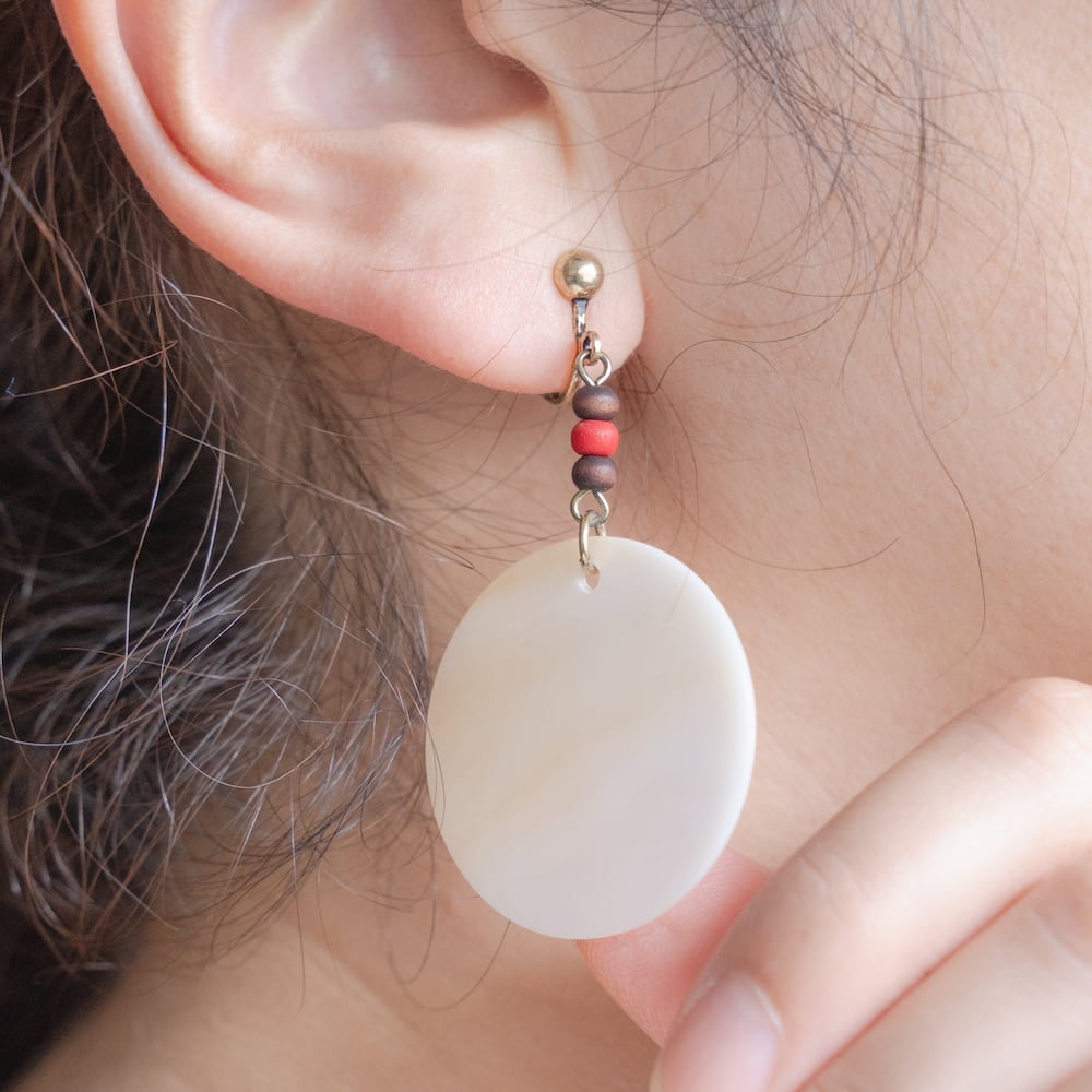 【4/26発売】もののけ姫 ピアス サンの耳飾り(5455)