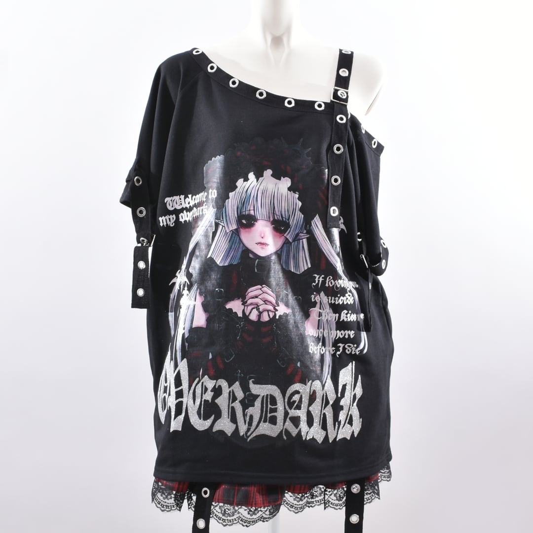 Goth GirlワンショルTシャツ | VOLCAN&APHRODITE 公式通販