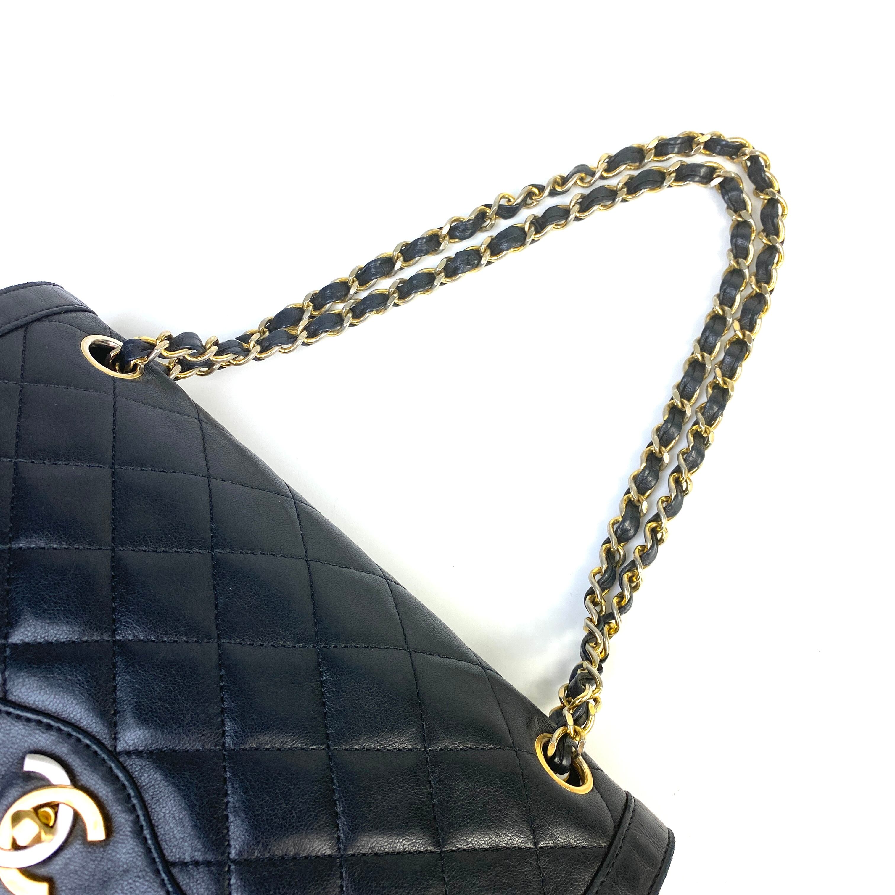 美品 シャネル【CHANEL】マトラッセ フラップバッグ