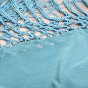 フラメンコ 衣装 マントン シージョ 青 フレコ 刺繍 軽い くすみカラー 薄い 小物 飾り 装飾 ダンス 舞台 パーティ 発表会 ブルー系 刺繍入り エレガント おしゃれ ショール フリンジ 薄手 レディース コスチューム ダンス衣装 ステージ衣装 パフォーマンス シーズンカラー アクセサリー